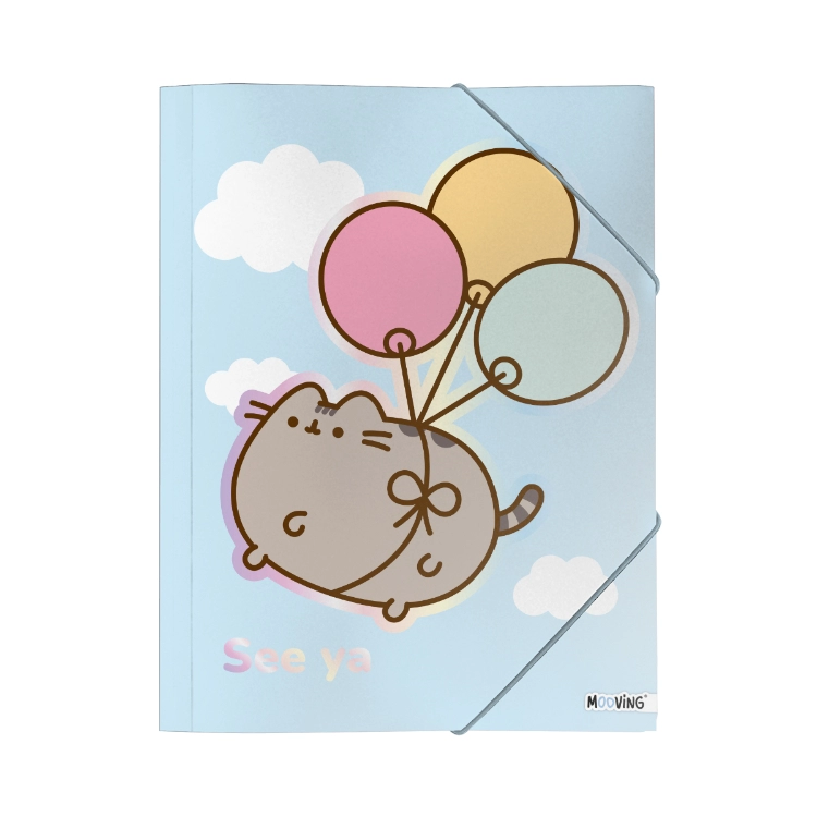 Carpeta 3 Solapas Mooving Oficio Pusheen Art.1005207
